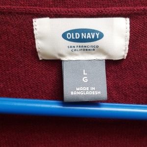 Old Navy Sweaters - Old navy thin cardigan burgundy red large Old Navy Sweaters - Old navy thin cardigan burgundy red large
